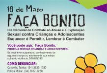 18 de Maio Dia Nacional de Combate ao Abuso e à Exploração Sexual de Crianças e Adolescentes