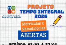 Projeto Tempo Integral 2026